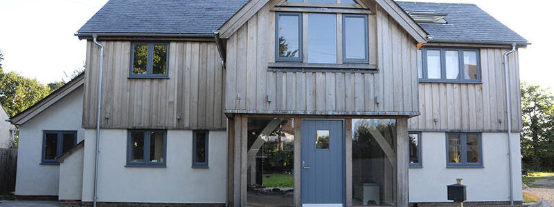 Joe Shimbart - Oak frame property.