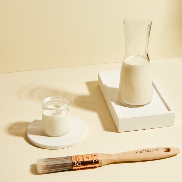 Maybe Maggie with milk and brush