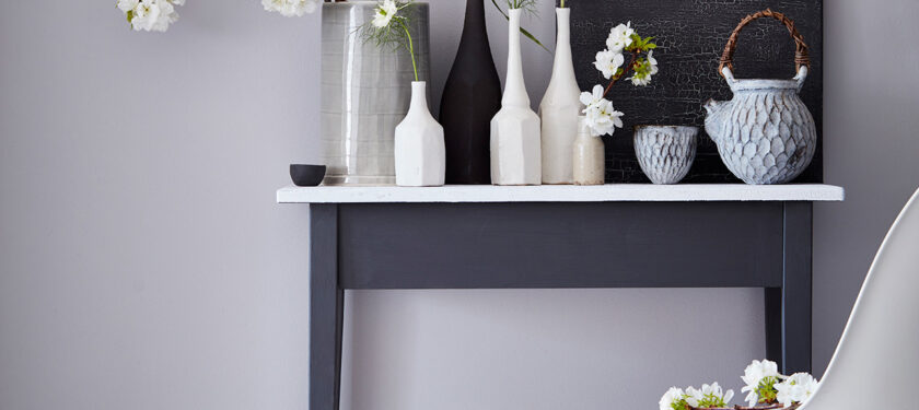 Hallway ft. walls in Kissing Gate and console in Hidey Hole