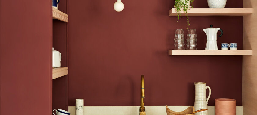 Kitchen ft. walls in Lady Bug