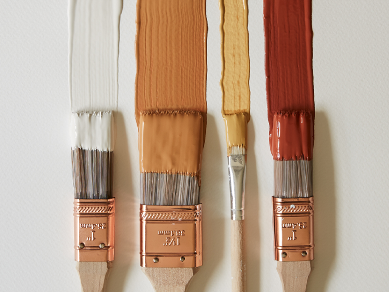 Colourant and titanium dioxide free paint colours by Earthborn