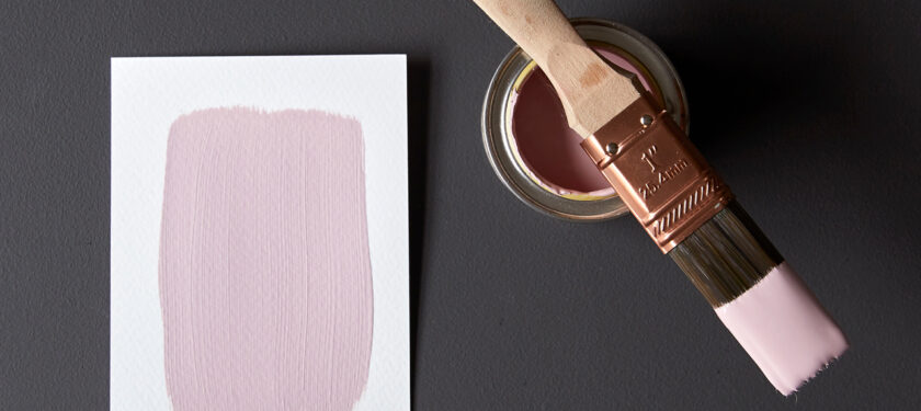 Earthborn paint colours Hidey-Hole and Rosie Posie