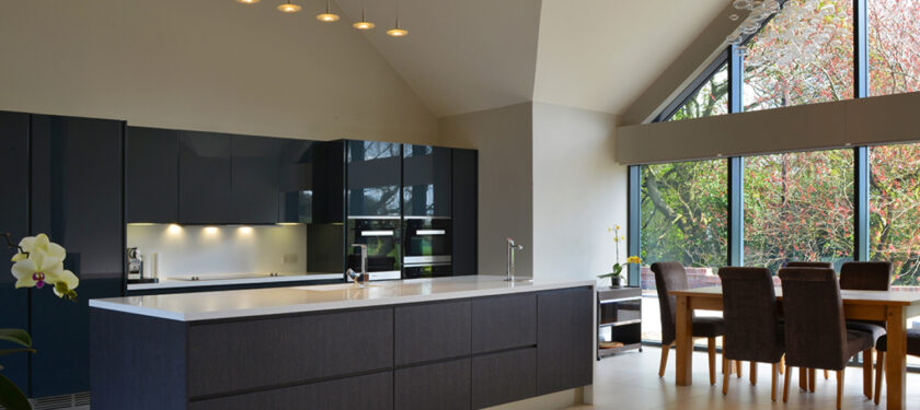 Tom's Bakery and Donkey Ride in an open plan kitchen