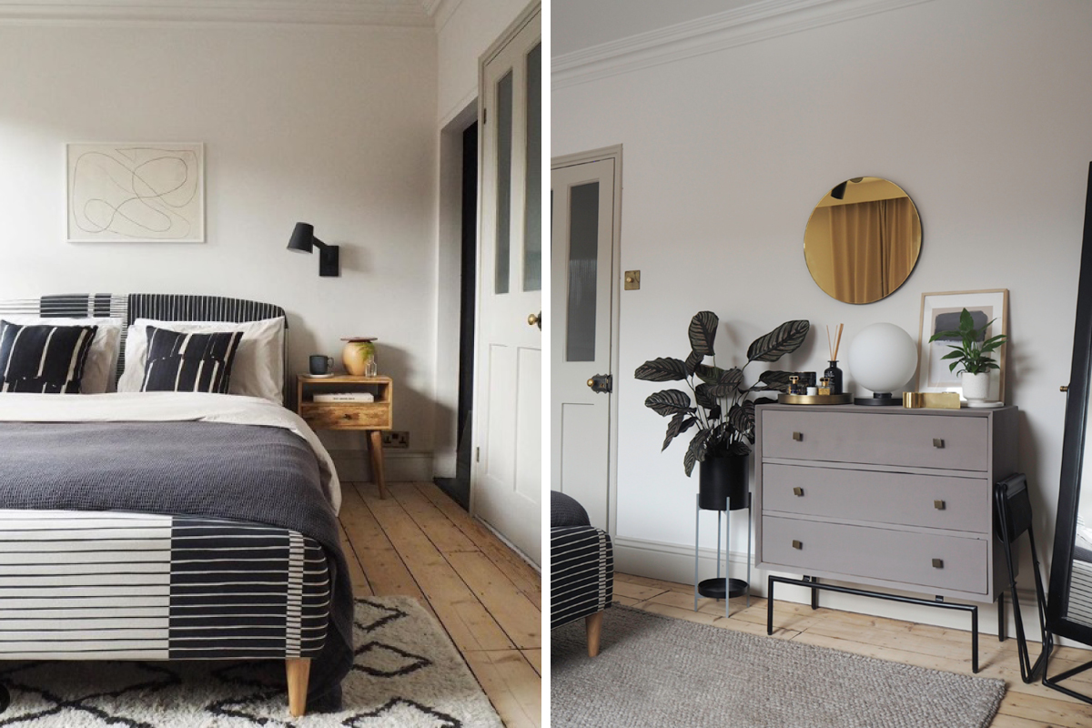 Luke Arthur Wells bedroom featuring Earthborn Flutterby and Rocky Horse