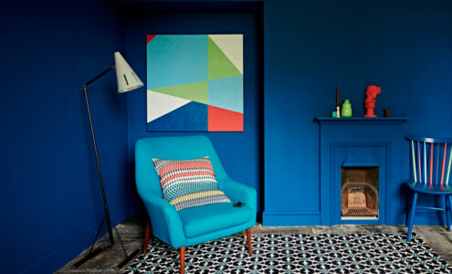 Toy Soldier used in a room.