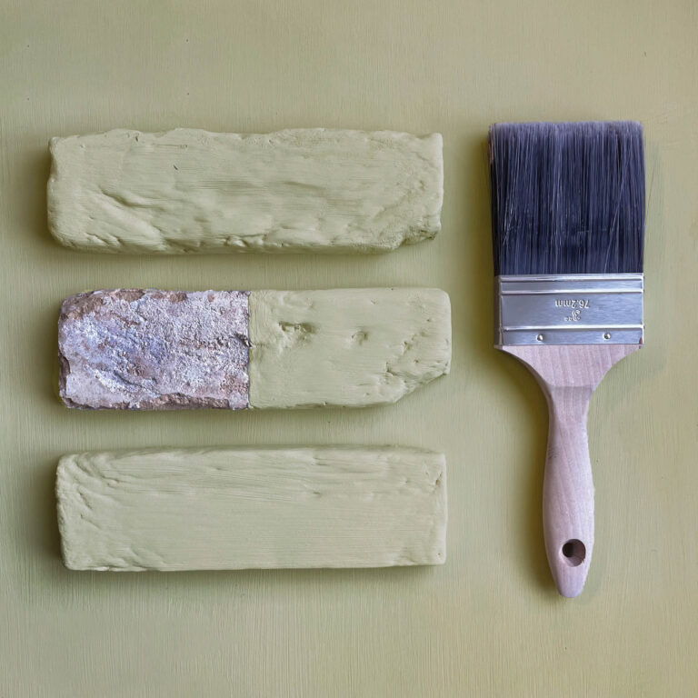 Balmoral, green silicate paint colour