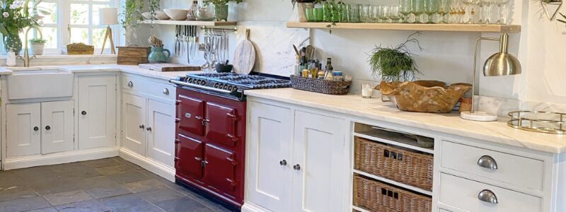 Pandora Maxton's light-filled kitchen.