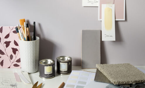 Claypaint breathable paint mood board.
