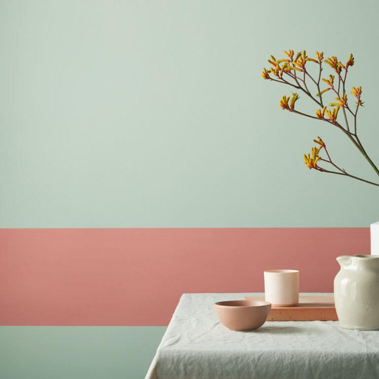 Faerie & Baked Tile - colour blocking stripe