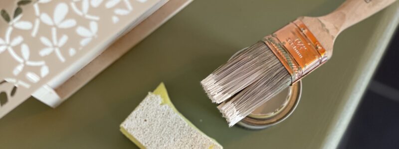 Wooden furniture - stencil.