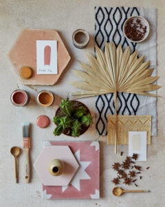 Moroccan style decor mood board