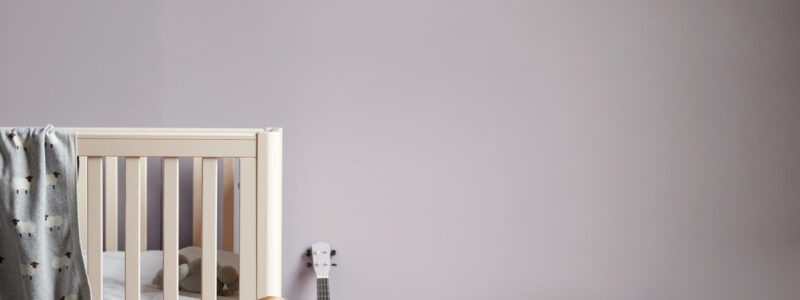 Calming nursey with young baby.