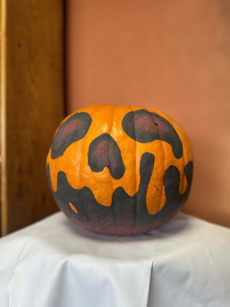Ombre pumpkin design