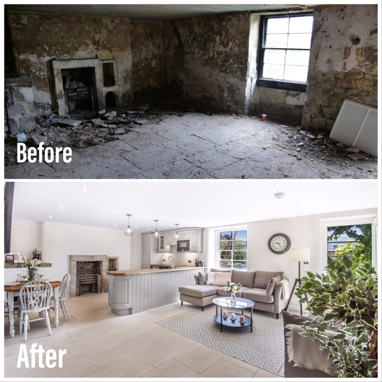 Before and After Picture 1 - Bath property