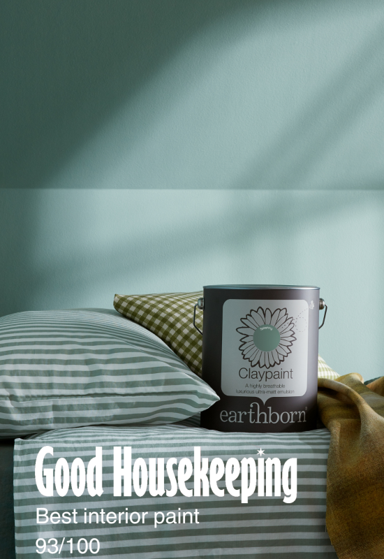 Earthborn Claypaint is Good Housekeeping approved
