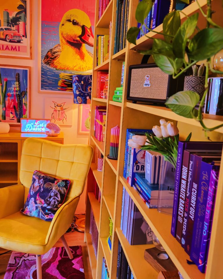 Real homes bookshelf upcycling project.