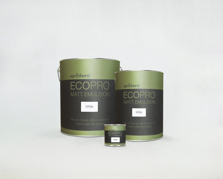 ECOPRO Matt Emulsion 10L. 5L, 100ml White background