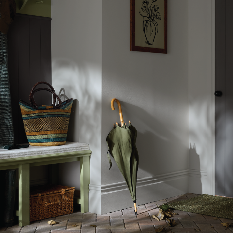 Ragdoll painted on the wall